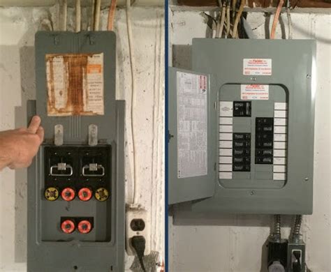 electrical panel box swapping out cost|replacement electrical panel cost.